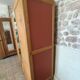 Renovated Art Deco oak wardrobe