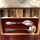 Silver metal cutlery of the silversmith Saint Medard