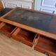 Louis Philippe desk in mahogany, 19th century.