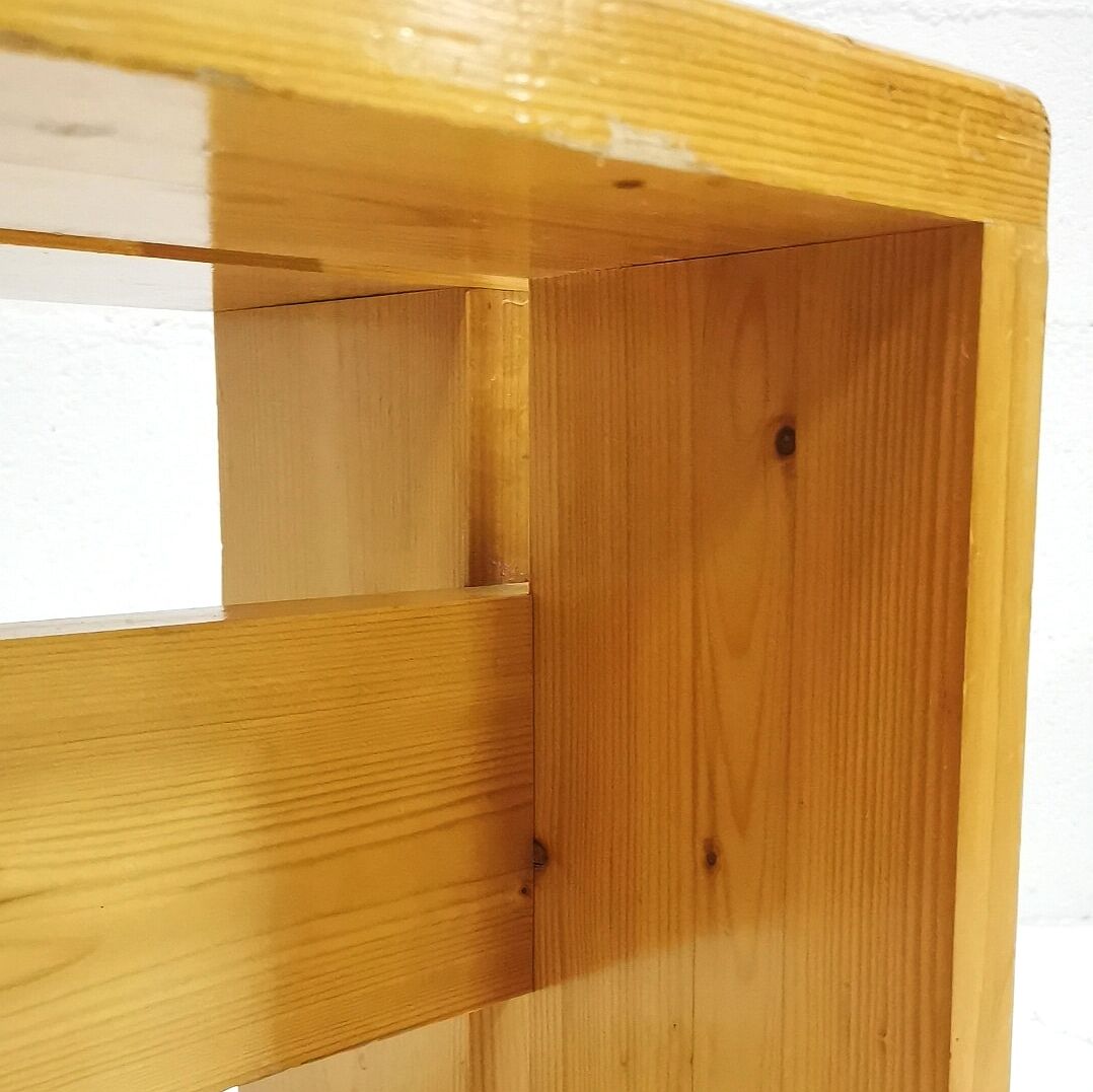 Stool " Les Arcs " by Charlotte Perriand, 1960