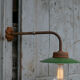 Apply outdoor swan collar court lamp