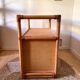 Vintage rattan and caned sideboard
