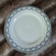 20 mismatched antique flat plates in ironstone