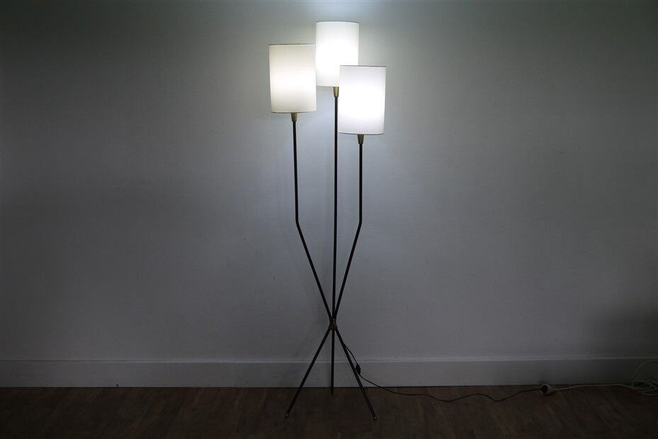 Vintage tripod floor lamp 1960