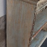 Old wooden furniture with niches