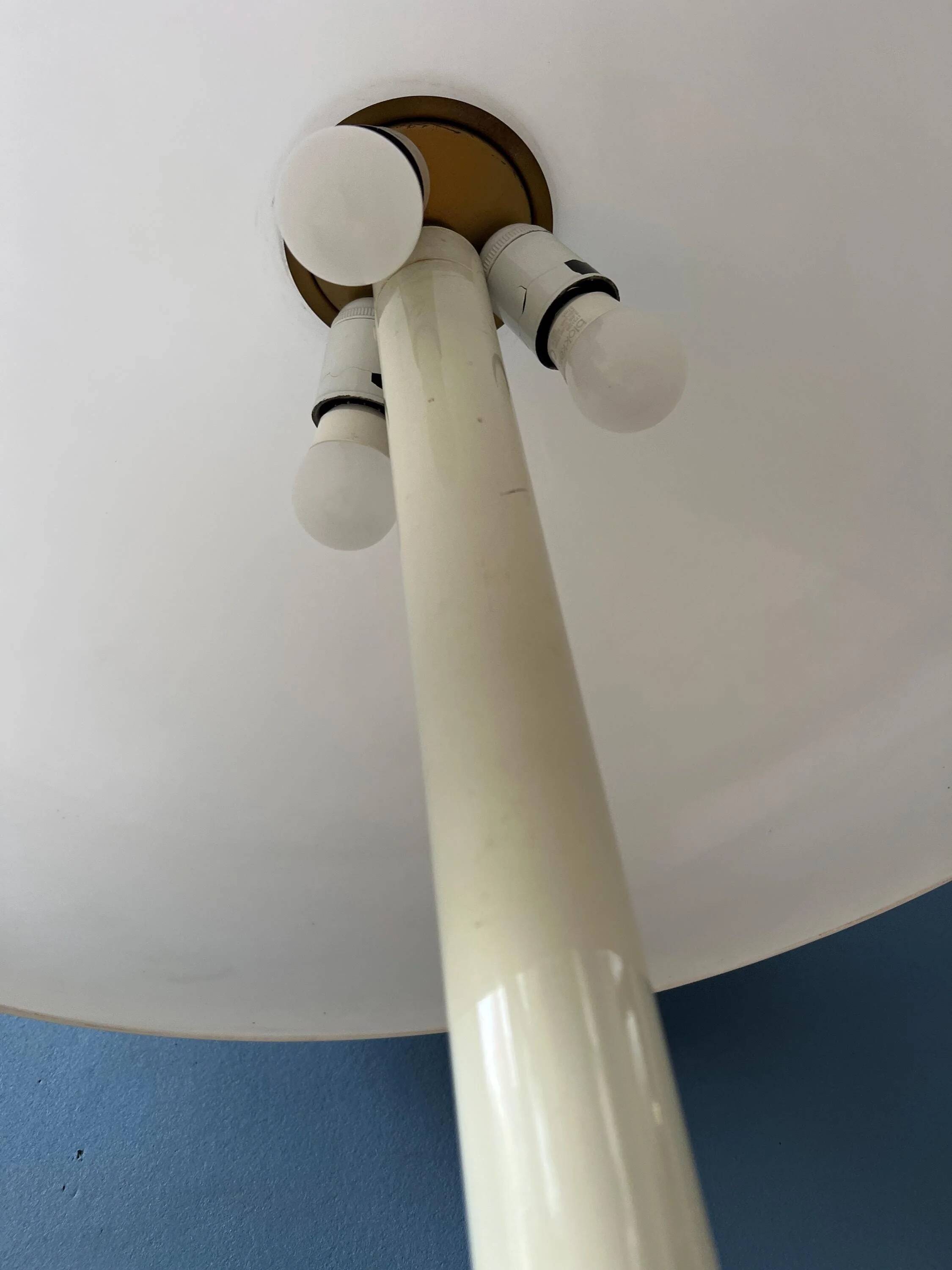 Lampadaire Dijkstra UFO Space Age blanc