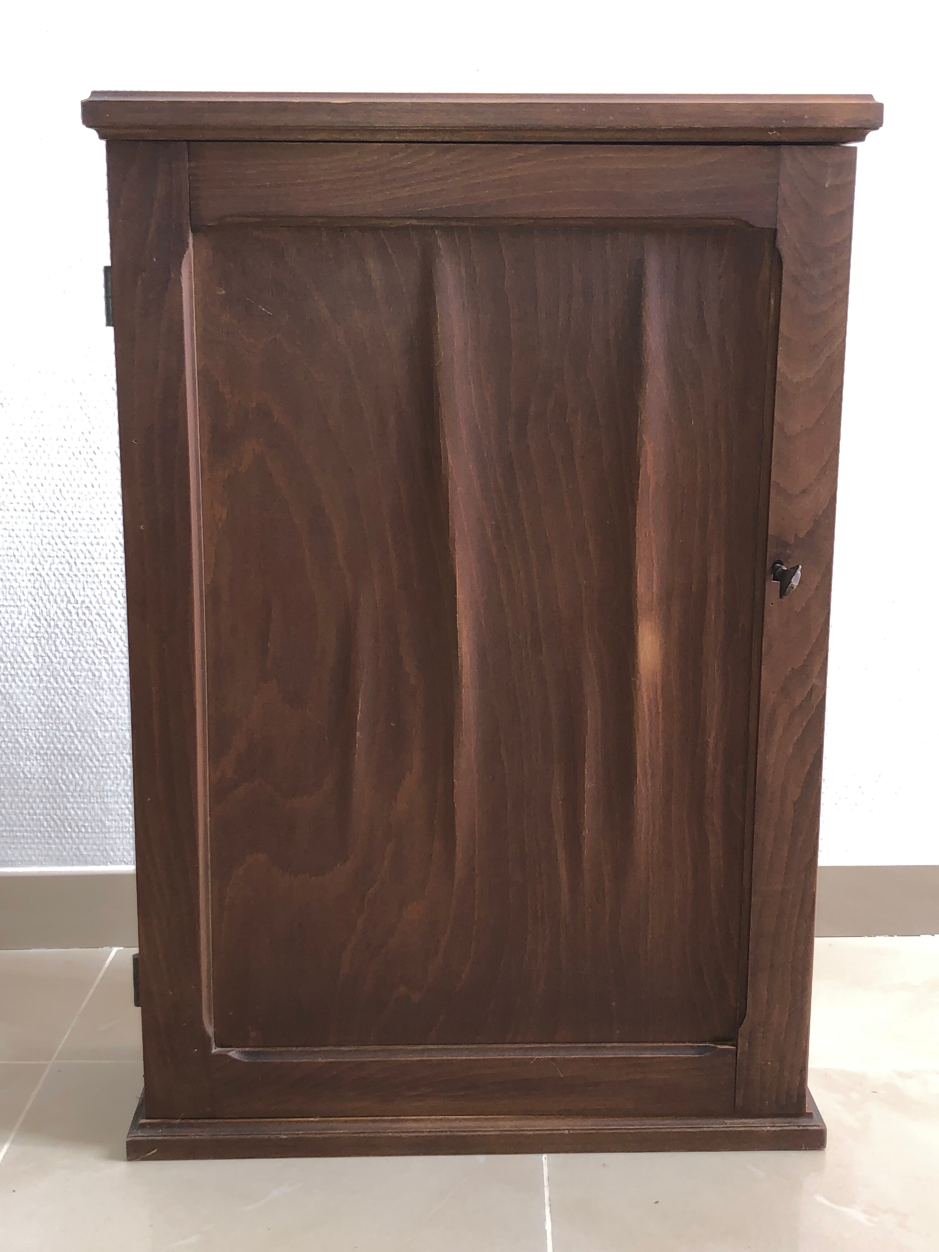 Vintage wooden medicine cabinet