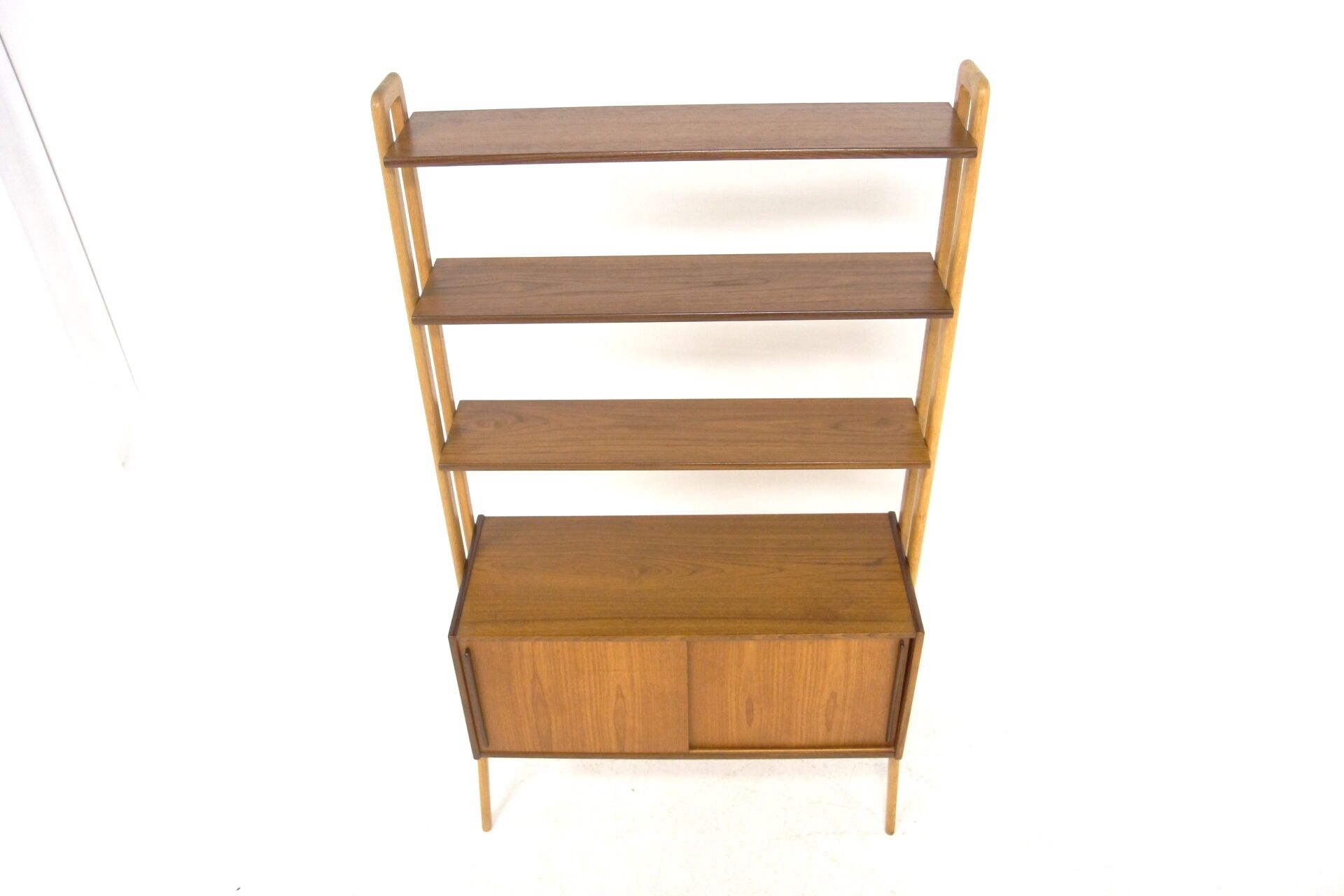Scandinavian teak bookcase, Sweden, 1960