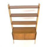 Scandinavian teak bookcase, Sweden, 1960