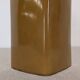 Set of 3 coloured earthenware vases Les Jardins d'Ulysse, France circa 1990