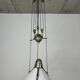 Lampe suspendue réglable art déco