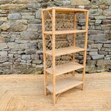 Wicker shelf