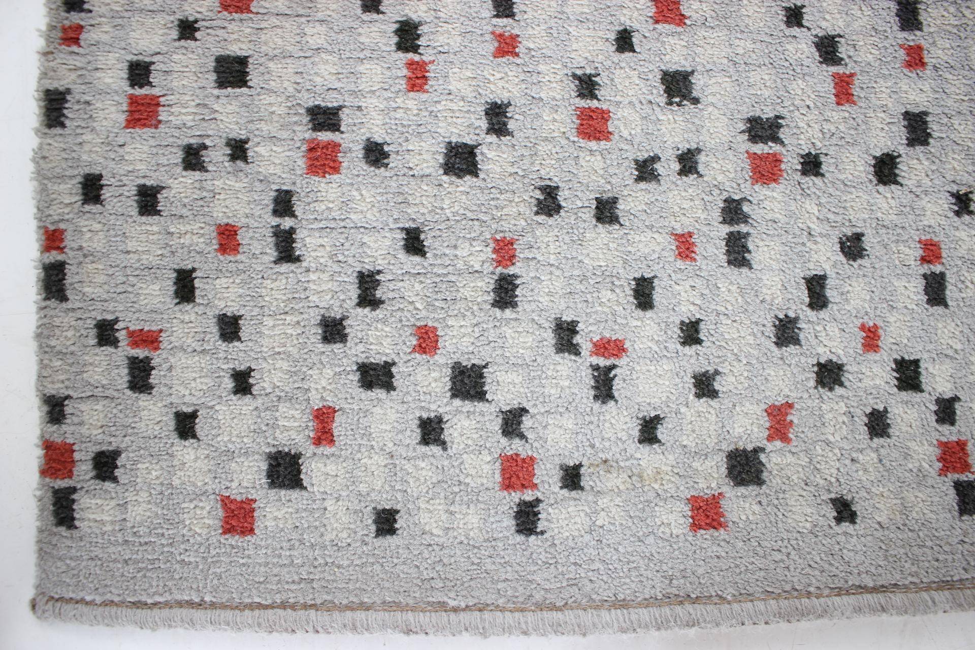 Mid Century Carpet/Rug, Czechoslovakia, 1970s