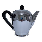 Carlo Alessi "Bombé" coffee maker teapot vintage stainless steel