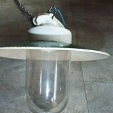 Vintage industrial porcelain suspension