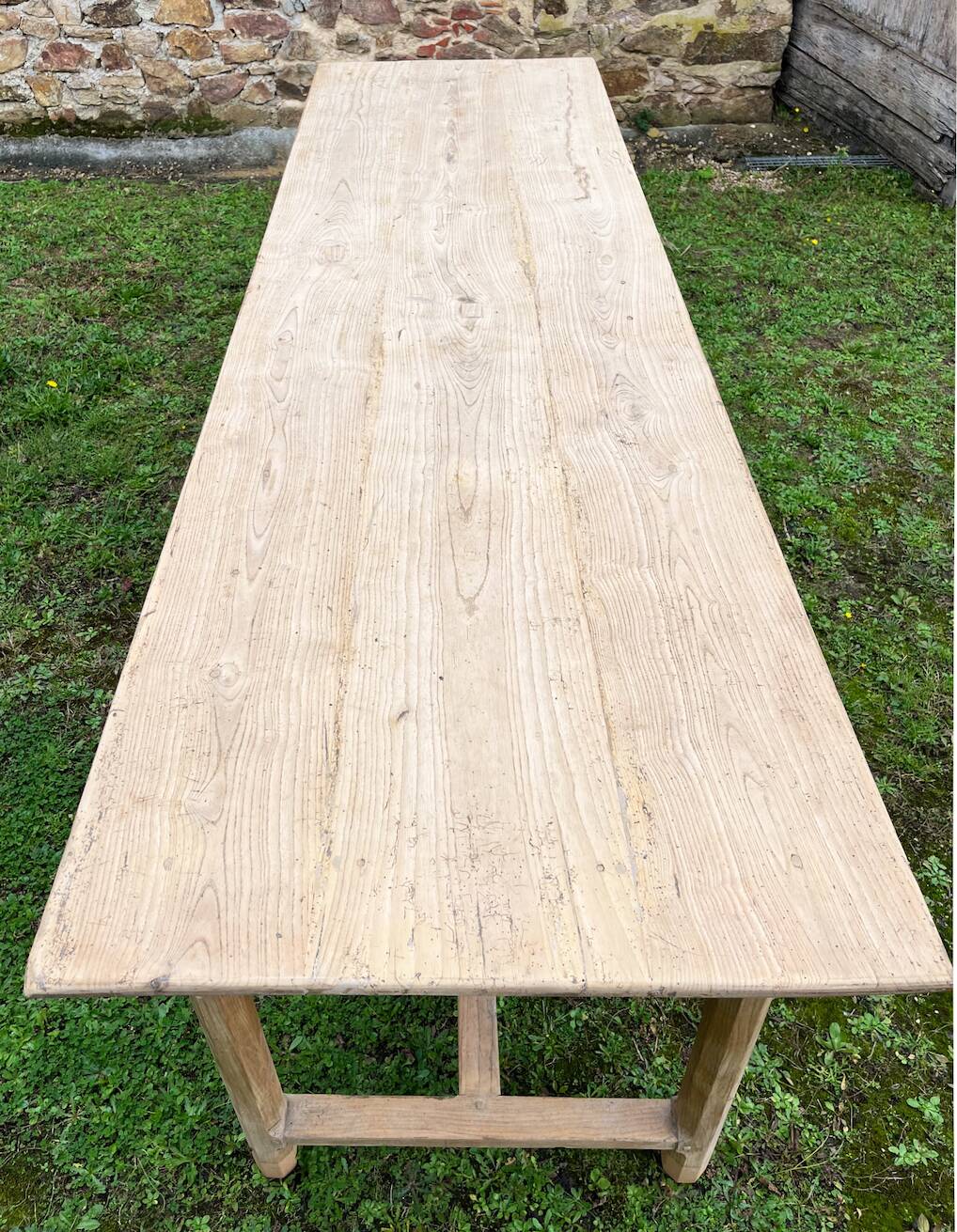 Large ash farm table 2m85