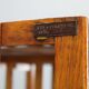 Restored Art Deco oak storage shelf cabinet, Germany 1930s — Bauhaus shelving