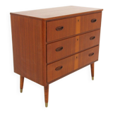Commode scandinave en acajou, Suède, 1950