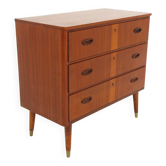 Commode scandinave en acajou, Suède, 1950