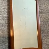 Scandinavian teak mirror from the 1960s