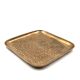 Modern solid brass tray / vide poche, Atelier Ventrella Italy 1980s