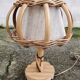 Table lamp, bamboo and rattan, vintage, 60