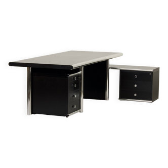 Executive desk ‘big’ by g. faleschini for i4 mariani italy, 2000s | 5-piece