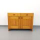 Charlotte Perriand vintage storage furniture Les Arcs from the 1960s in pine.
