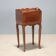 Nightstand in walnut, late 19th century.