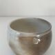 Signed handcrafted stoneware bowl – 70s wasi-sabi style