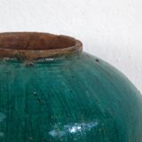 Vase ancien vert turquoise (vers 1820) #27