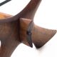 Örebro Glas ‘Condor’ walnut & glass coffee table by Fredrik Schriever-Abeln