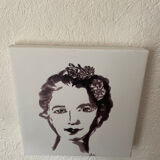Femme - portrait sur toile impression
