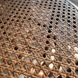 Wooden and cane bistro bar stools