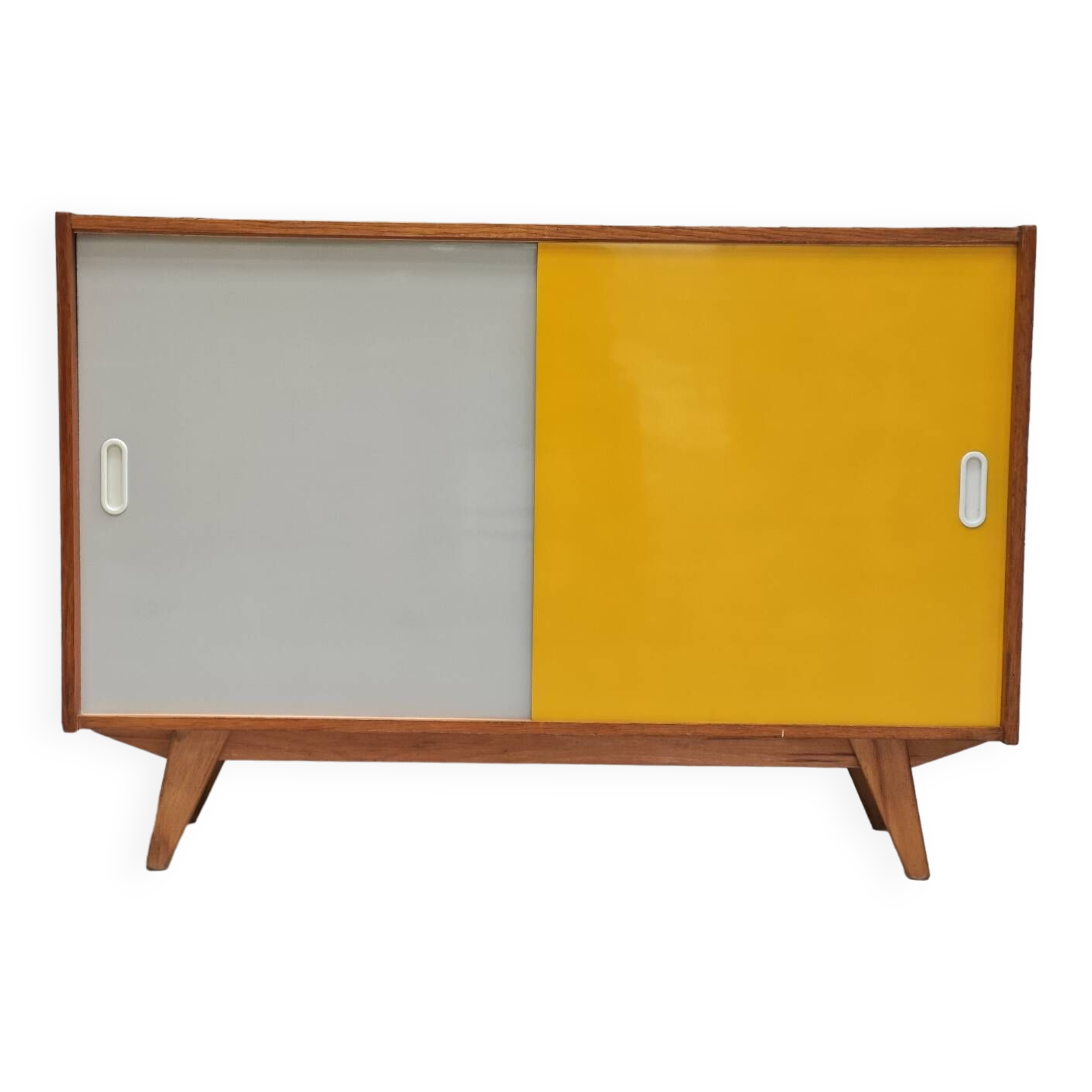 Yellow U 452 Commode Sideboard by Jiri Jiroutek for Interier Praha 1960