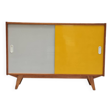 Yellow U 452 Commode Sideboard by Jiri Jiroutek for Interier Praha 1960