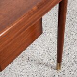Midcentury Danish desk in teak by Børge Mogensen for Søborg Møbelfabrik 1960s