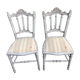 Pair of Louis XV style chairs