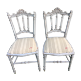 Pair of Louis XV style chairs