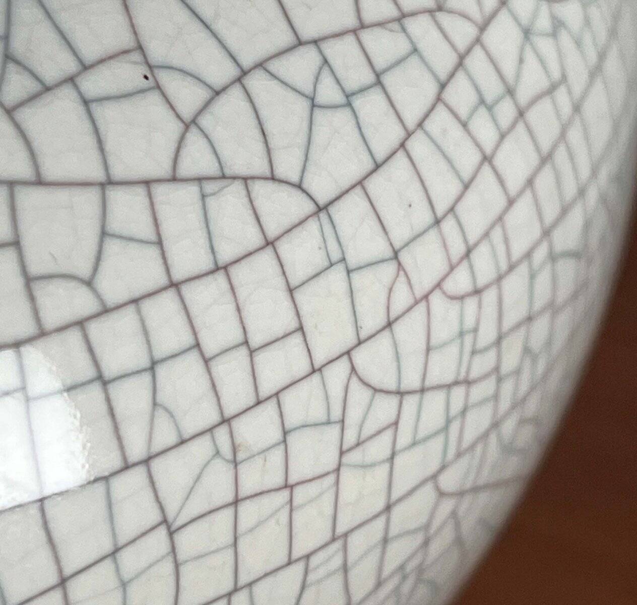 Modern West German ceramic vase from the mid-century WGP by Silberdistel Keramik, 1960s.