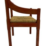 Vintage Carimate chair design by Vico Magistretti