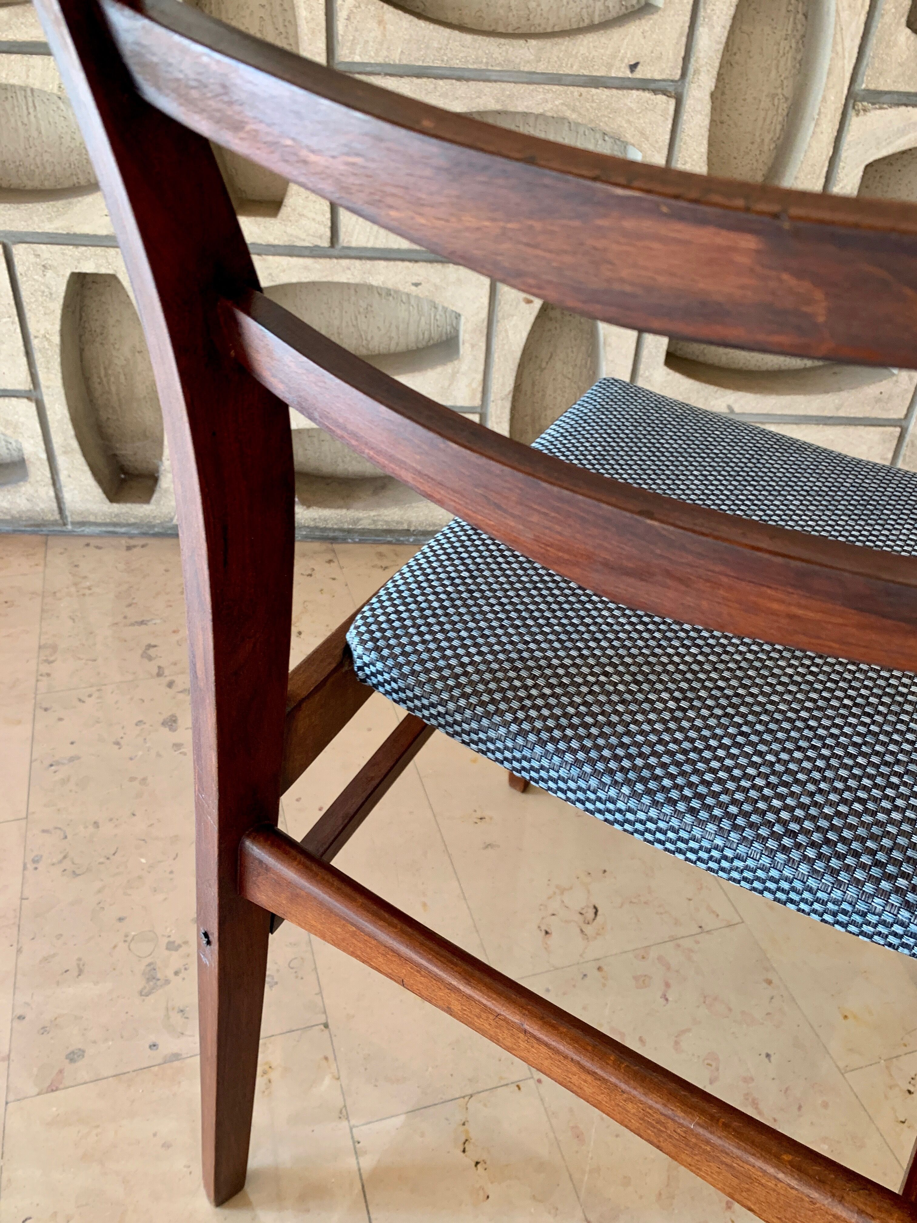 Scandinavian teak chairs and new seats