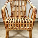 Child's rattan armchair