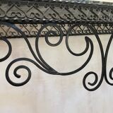 Wrought iron console