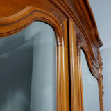 Louis XV wardrobe in walnut with blond patina circa 1880-1900