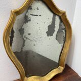 Old wooden mirror