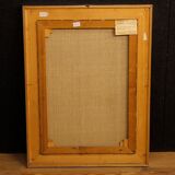 Italian signed landscape painting from 20th century