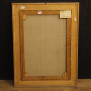 Italian signed landscape painting from 20th century