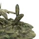 Large Sunflower Ashtray Silver Plated Bronze S. Agudo 62cm