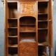 D’après Louis Majorelle : meuble cabinet école de Nancy en noyer époque Art Nouveau vers 1900